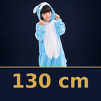 Solis Critter Onesie Kids 3D Blue Bunny — size 130 cm