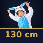 Solis Critter Onesie Kids Blue Bunny — size 130 cm