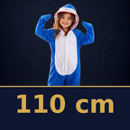 Solis Critter Onesie Kids Blue Shark — size 110 cm