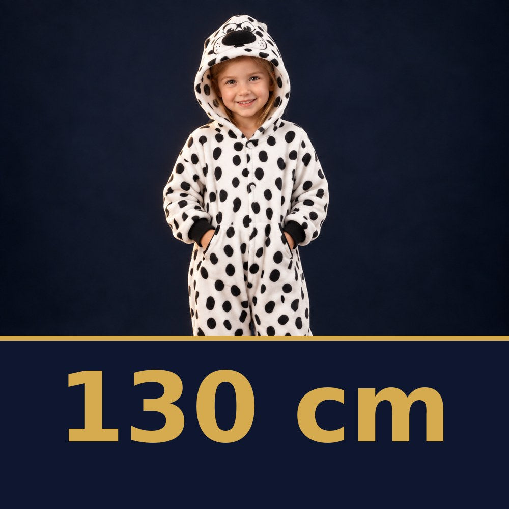Solis Critter Onesie Kids Dalmatian — size 130 cm