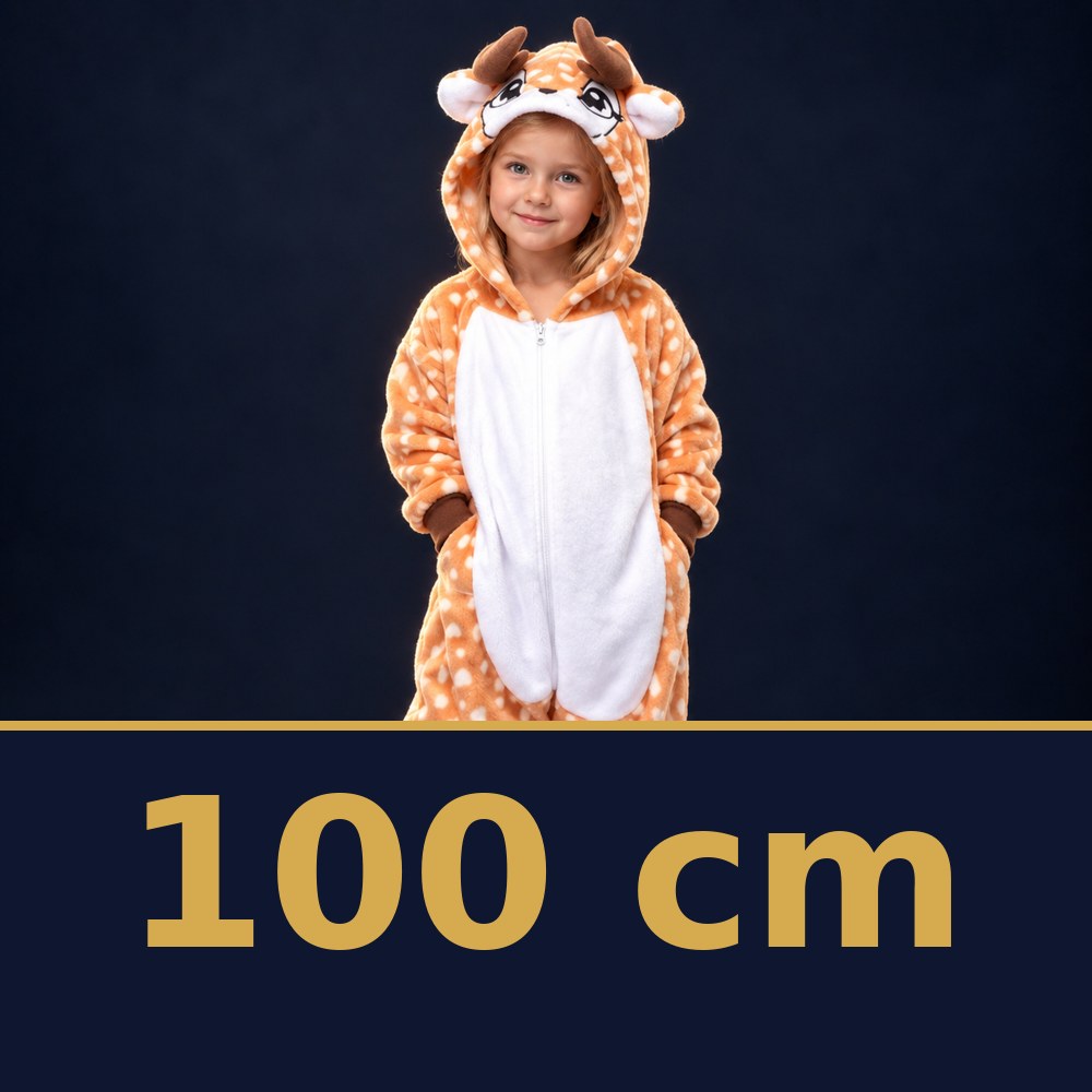 Solis Critter Onesie Kids Deer — size 100 cm