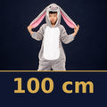 Solis Critter Onesie Kids Grey Hare — size 100 cm