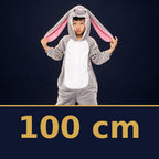 Solis Critter Onesie Kids Grey Hare — size 100 cm