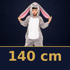Solis Critter Onesie Kids Grey Hare — size 140 cm