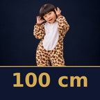 Solis Critter Onesie Kids Leopard Bear — size 100 cm