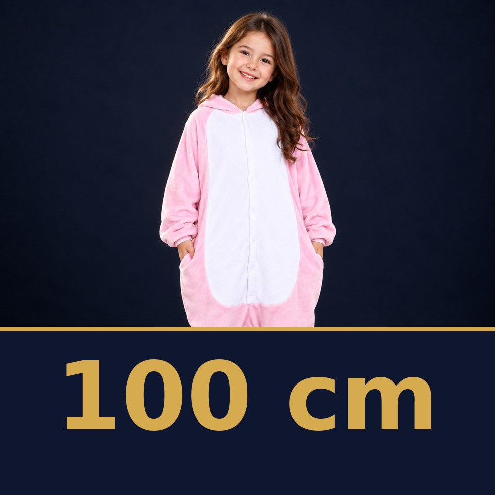 Solis Critter Onesie Kids Pink Dino — size 100 cm