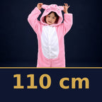 Solis Critter Onesie Kids Pink Pig — size 110 cm