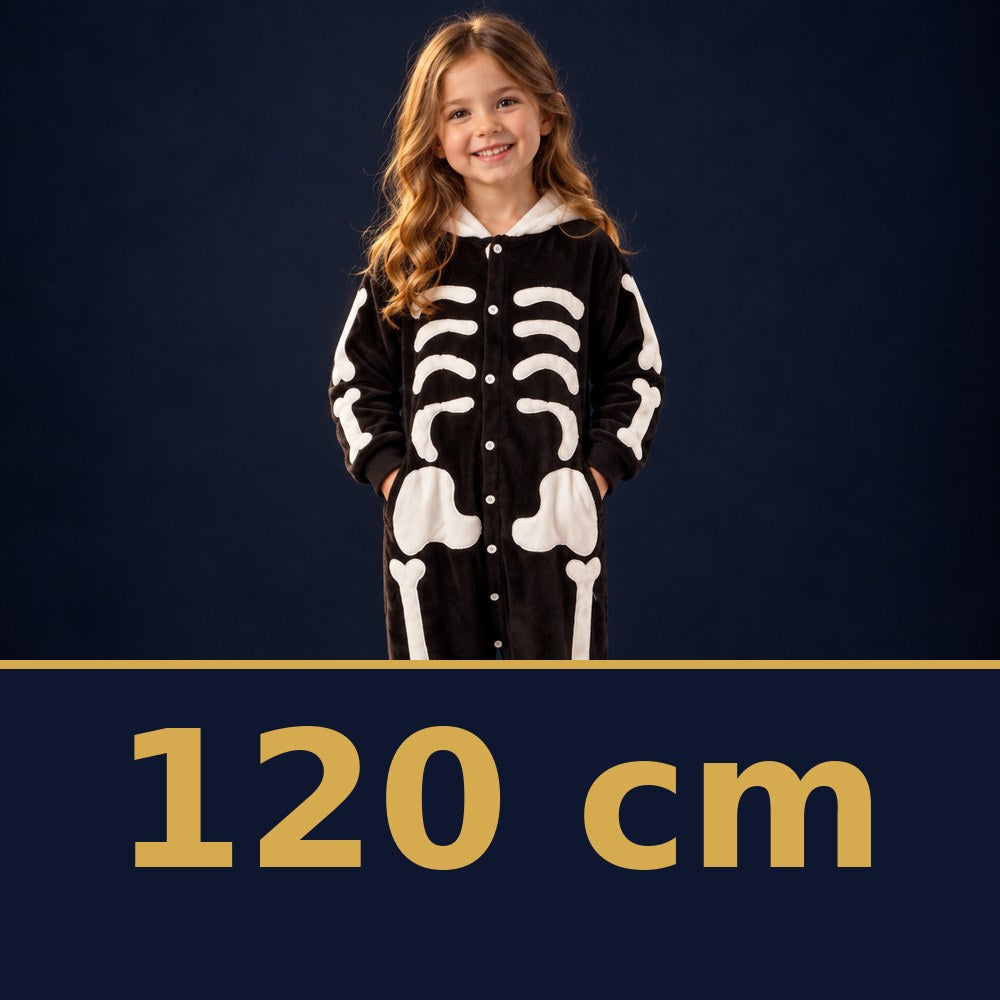 Solis Critter Onesie Kids Skeleton — size 120 cm