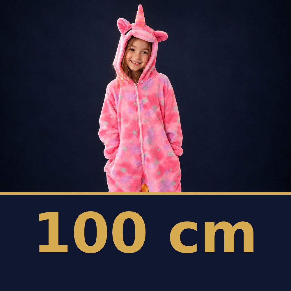 Solis Critter Onesie Kids Sleepy Unicorn — size 100 cm