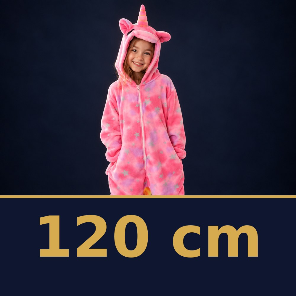 Solis Critter Onesie Kids Sleepy Unicorn — size 120 cm