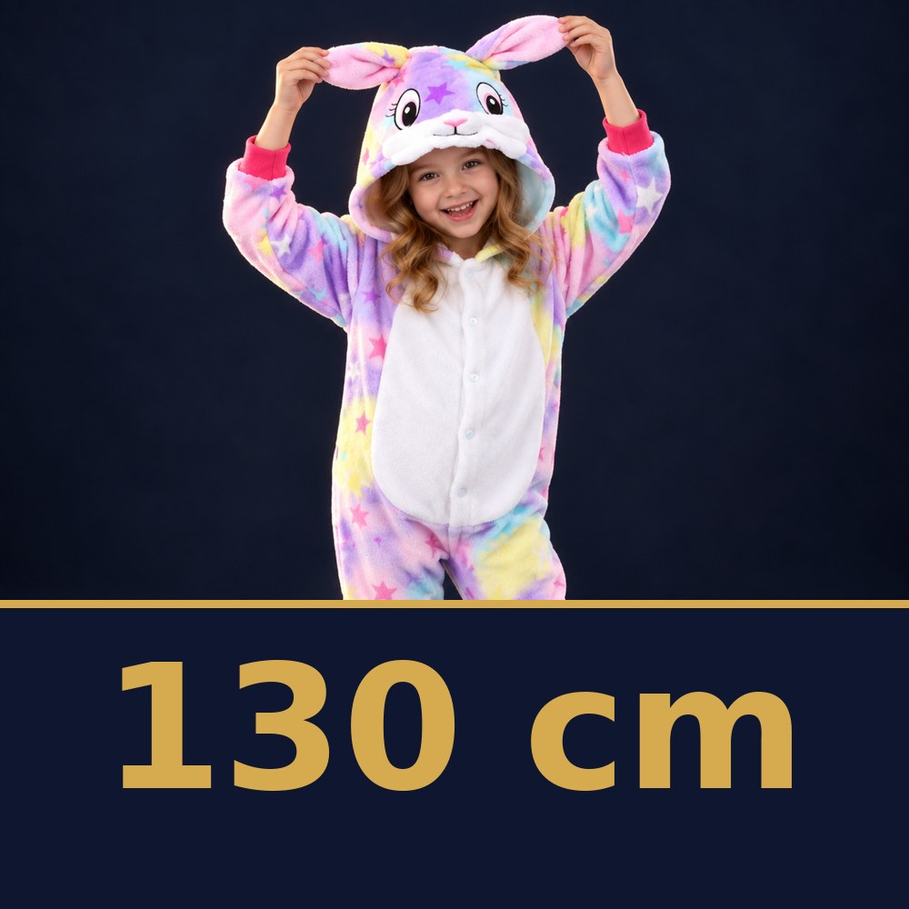 Solis Critter Onesie Kids Star Bunny — size 130 cm