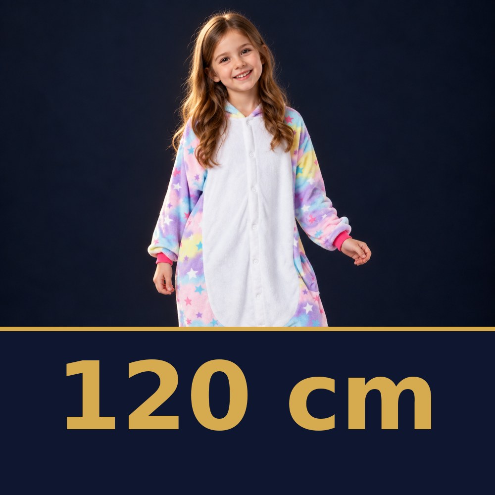 Solis Critter Onesie Kids Star Unicorn — size 120 cm