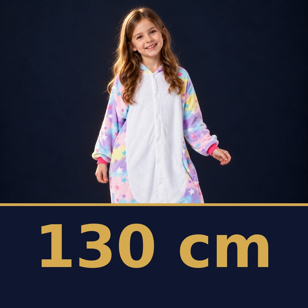 Solis Critter Onesie Kids Star Unicorn — size 130 cm