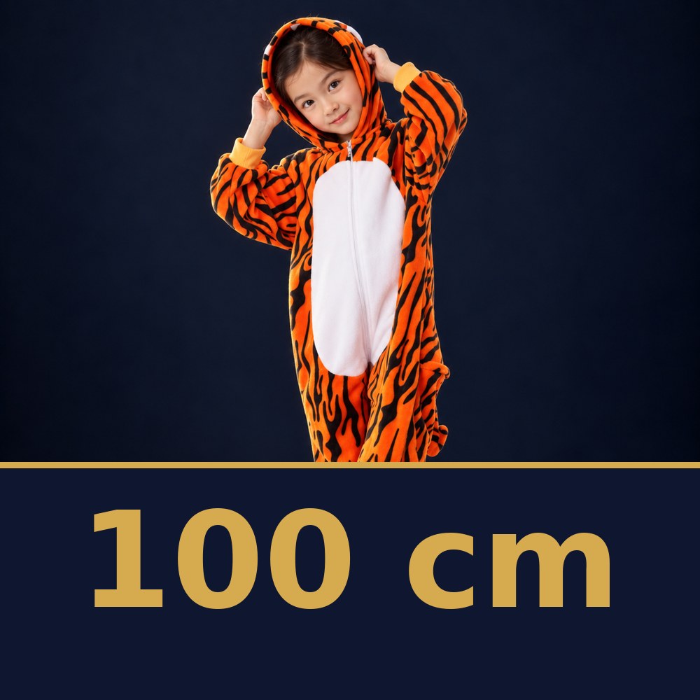 Solis Critter Onesie Kids Tiger — size 100 cm