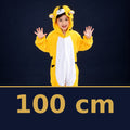 Solis Critter Onesie Kids Yellow Tiger — size 100 cm