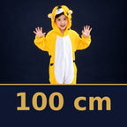 Solis Critter Onesie Kids Yellow Tiger — size 100 cm