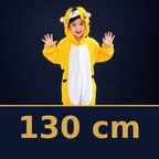 Solis Critter Onesie Kids Yellow Tiger — size 130 cm
