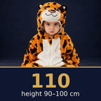 Solis Critter Onesie Leopard — size 110 · height 90–100 cm