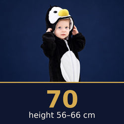 Solis Critter Onesie Penguin — size 70 · height 56–66 cm