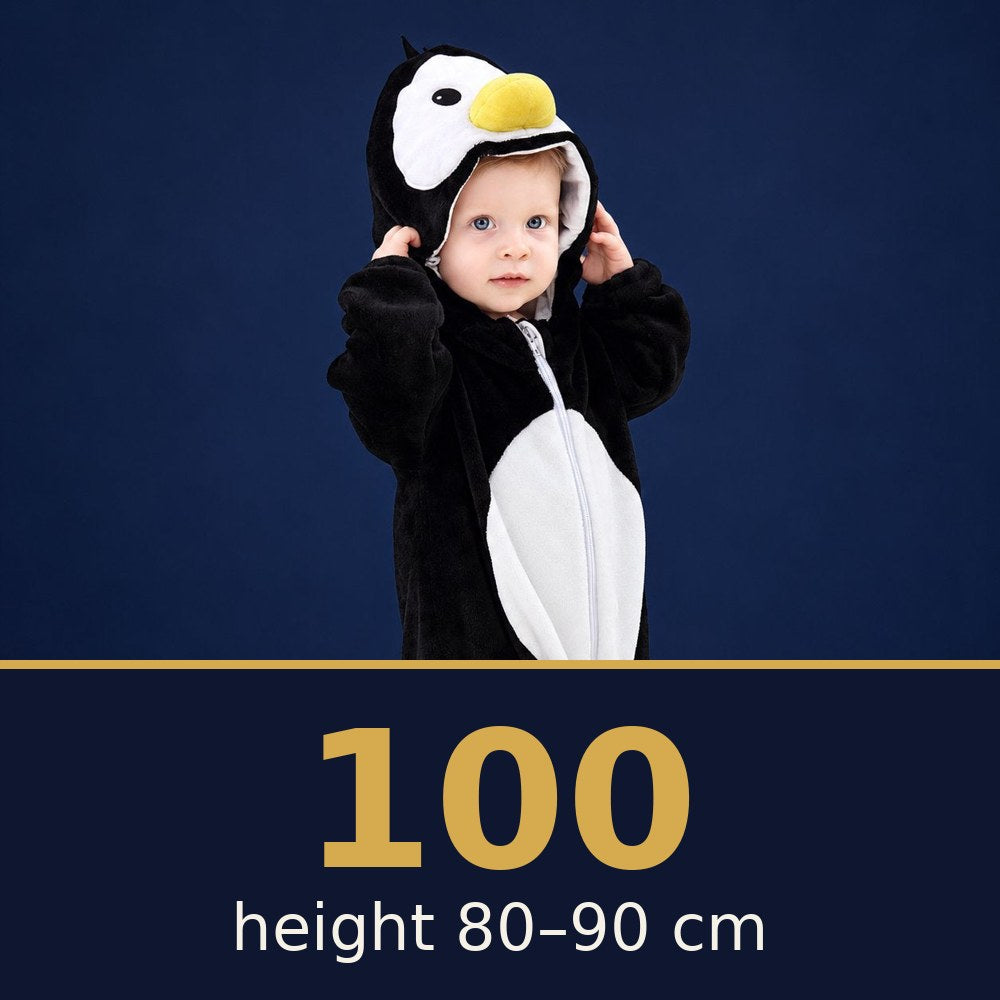 Solis Critter Onesie Penguin — size 100 · height 80–90 cm