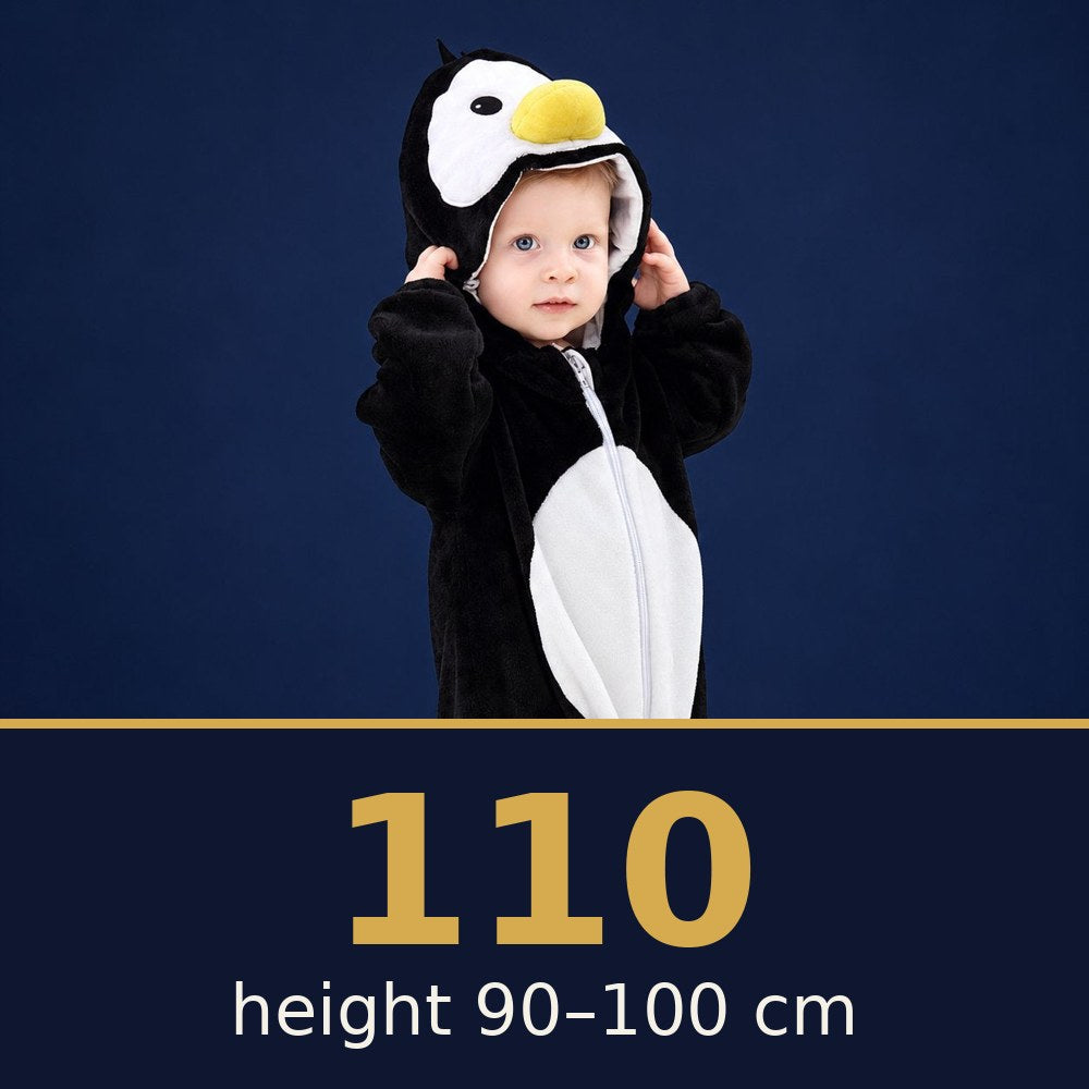 Solis Critter Onesie Penguin — size 110 · height 90–100 cm