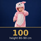 Solis Critter Onesie Pink Kangaroo — size 100 · height 80–90 cm