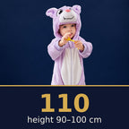 Solis Critter Onesie Purple Bat — size 110 · height 90–100 cm