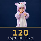Solis Critter Onesie Purple Bat — size 120 · height 100–110 cm