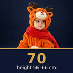 Solis Critter Onesie Reindeer — size 70 · height 56–66 cm