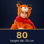 Solis Critter Onesie Reindeer — size 80 · height 66–70 cm