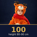 Solis Critter Onesie Reindeer — size 100 · height 80–90 cm
