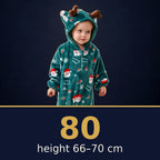 Solis Critter Onesie Santa — size 80 · height 66–70 cm