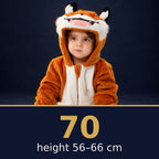 Solis Critter Onesie Smiling Tiger — size 70 · height 56–66 cm