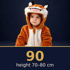 Solis Critter Onesie Smiling Tiger — size 90 · height 70–80 cm