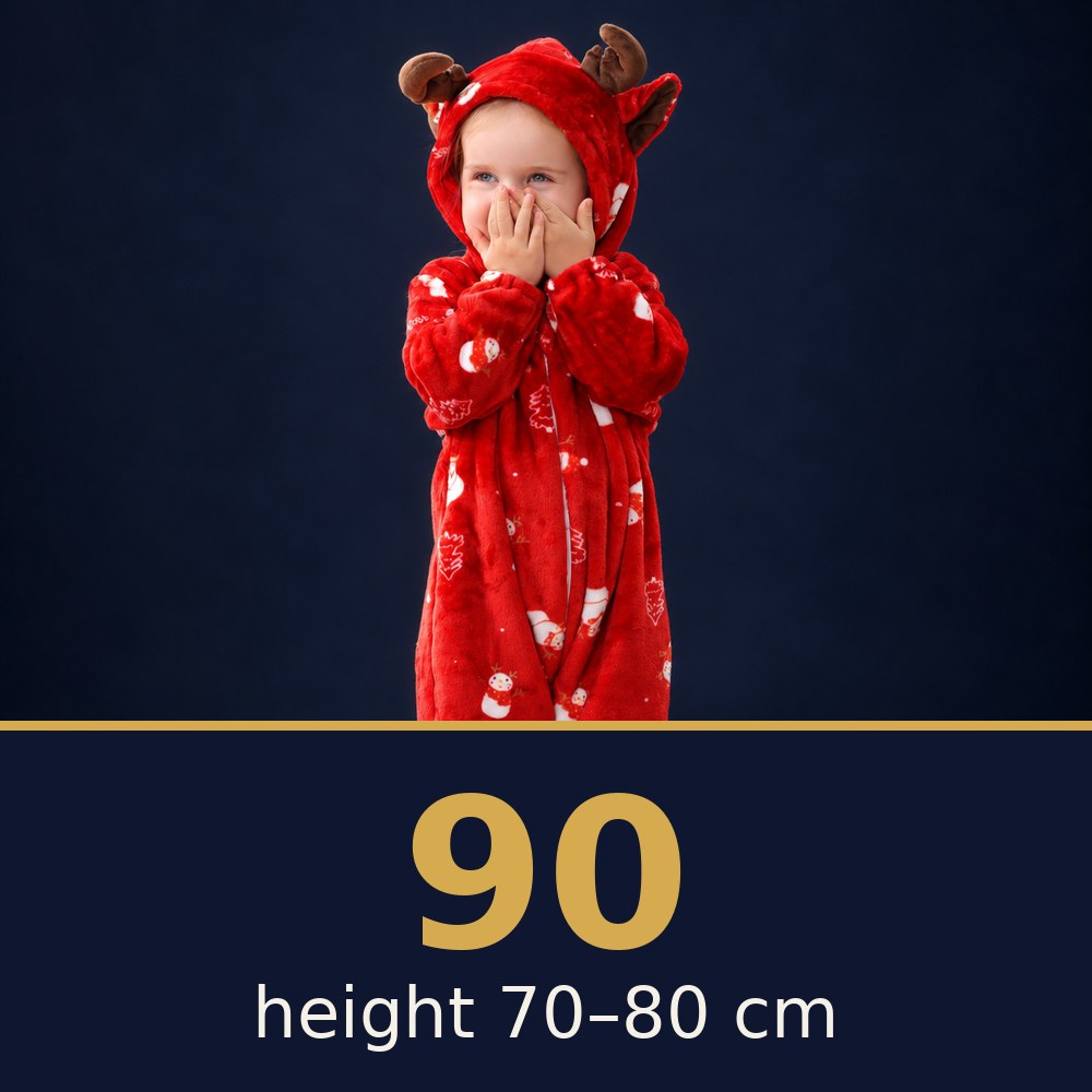 Solis Critter Onesie Snowman — size 90 · height 70–80 cm