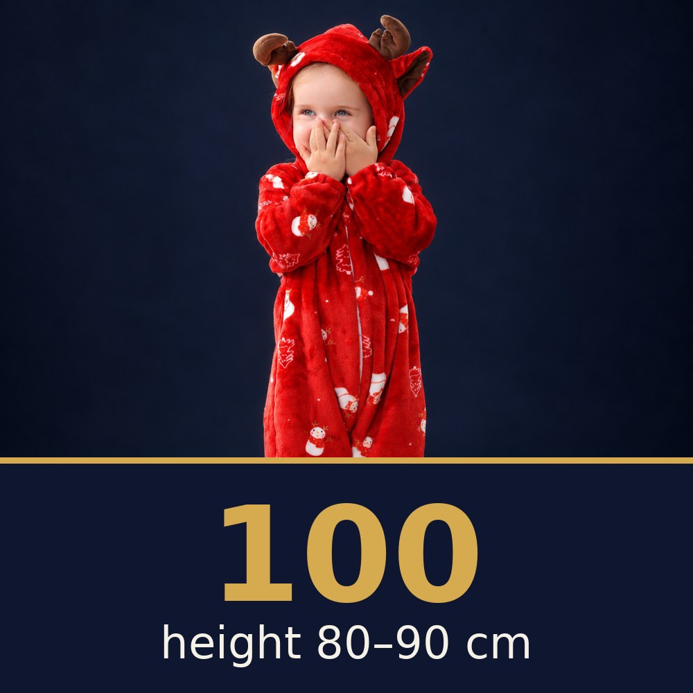 Solis Critter Onesie Snowman — size 100 · height 80–90 cm