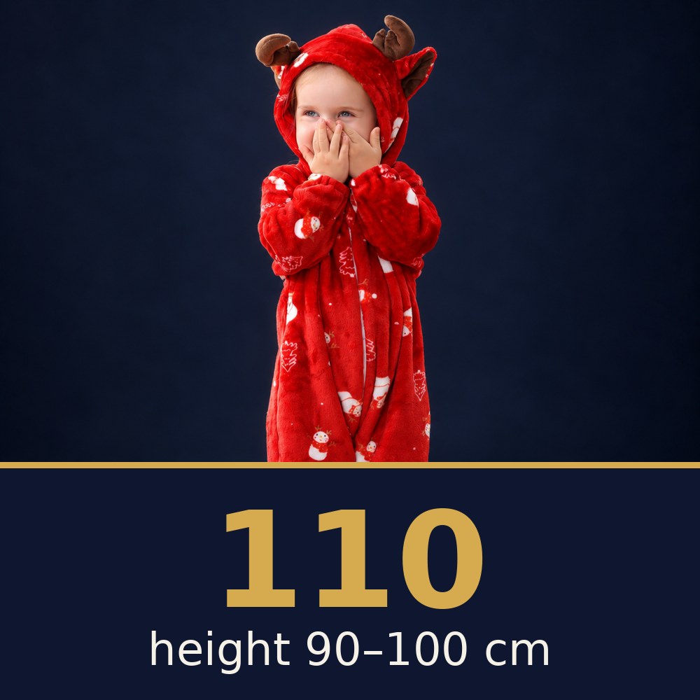 Solis Critter Onesie Snowman — size 110 · height 90–100 cm