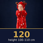 Solis Critter Onesie Snowman — size 120 · height 100–110 cm