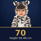 Solis Critter Onesie Zebra — size 70 · height 56–66 cm