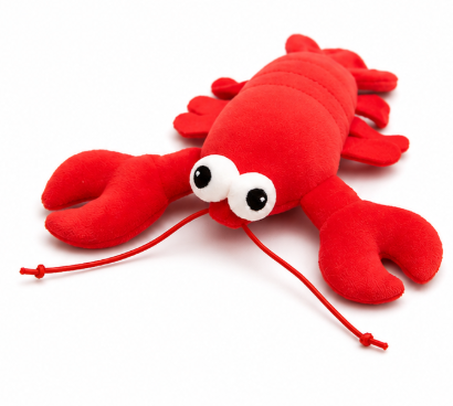 Solis Cruiser Pals magnetic car plush — Cruiser Pals — Lobster: magnetic plush lobster