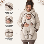 Solis Cuddle — zip opening, free arm sleeves and closed booties