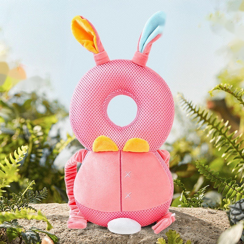 Solis Cushy — bunny toddler head protector, mesh design