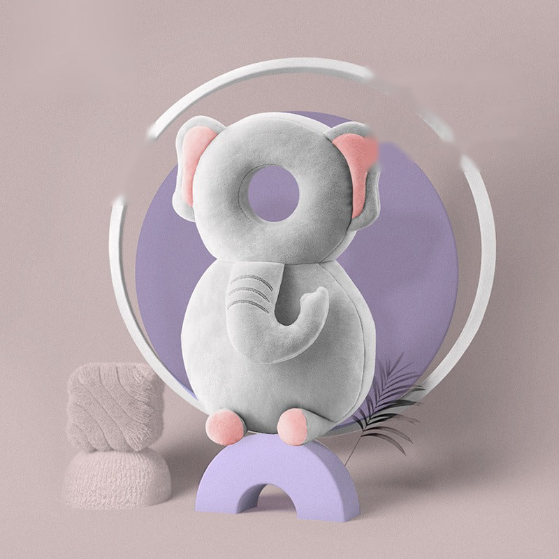 Solis Cushy — elephant toddler head protector, plush design