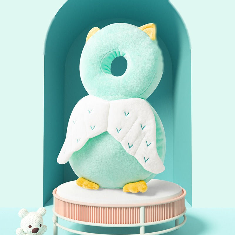 Solis Cushy — owl toddler head protector, plush design