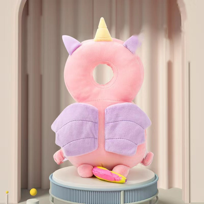 Solis Cushy — unicorn toddler head protector, plush design