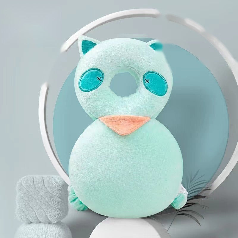 Solis Cushy — raccoon toddler head protector, plush design