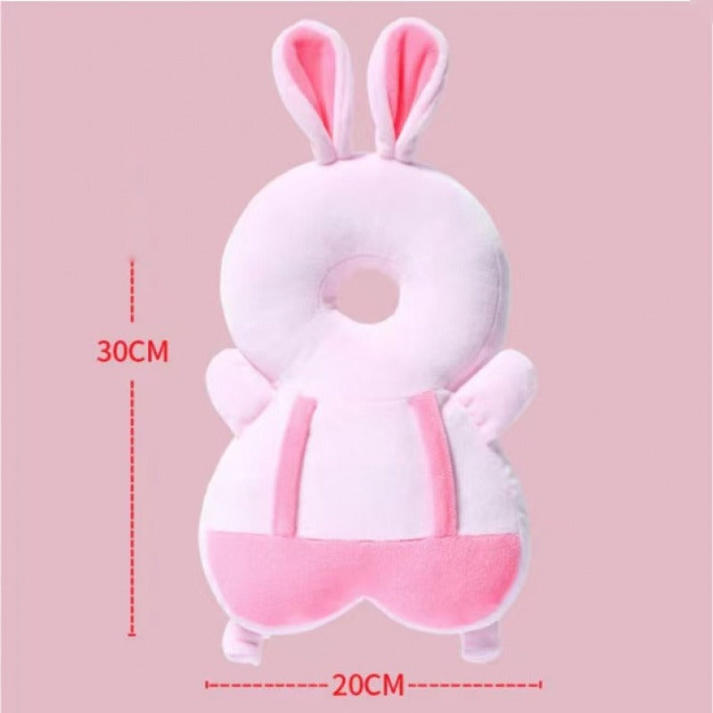 Solis Cushy — bunny toddler head protector, plush design