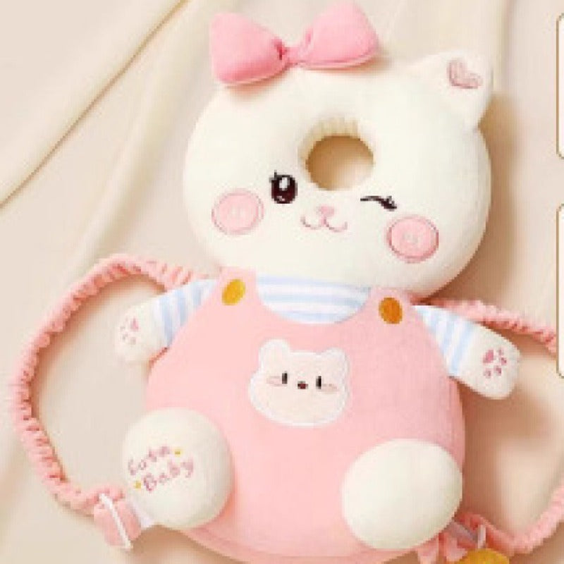 Solis Cushy — kitty toddler head protector, plush design