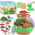 Dinosaur Light-Up Terrarium Kit for Kids — Solis Dino Garden, full set