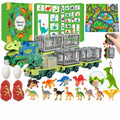 Dinosaur Truck Advent Calendar — Solis Dino Transport, full set